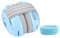 HOCAZOR HZ001 Casque Anti Bruit pour Bébé, Protection Auditive pour Bébés et Tout-Petits Jusqu'à 36 Mois - Certifié CE - Réglable et confortable pour Dormir Fêtes Feux D'artifice Voyages-Bleu Clair