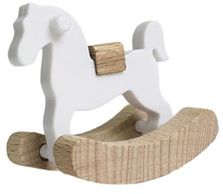 MagiDeal Möbel für Puppenhaus im Maßstab 1:12, Stuhl, Miniatur-Modellmöbel für Puppenhaus im Maßstab 1:12, Mini-Puppenhaus im Maßstab 1:12, Wiegen, Bett, Puppenhaus-Pferdespielzeug