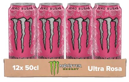 Yogi Trade Monster Energy Drink Ultra Rosa 12 x 500 ml