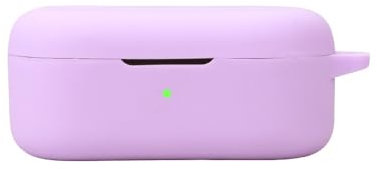 FTRONGRT Auricolare Bluetooth in Silicone Cover per OPPO Enco Buds2 Pro Cover, Antiurto, Custodia da Trasporto Compatibile OPPO Enco Buds2 Pro Auricolare Bluetooth.Violet