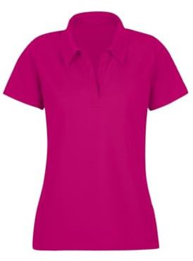 TRIGEMA Poloshirt ohne Knopfleiste