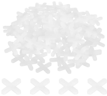 QUARKZMAN Fugenkreuze für Terrassenplatten 4mm - 200 Stück + - From Fliesenkreuze Abstandshalter, Kreuze im Außenbereich für Platten Pflaster Terrasse Balkon