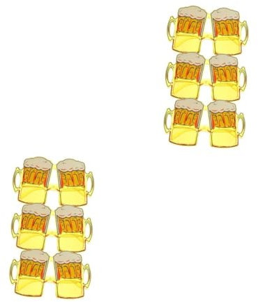 minkissy 2 Ensembles Verres De Chope De Bière Verre À Bière Chope À Bière Tasse Verres À Bière Lunettes Verres En Forme De Chope De Bière Accessoires De Photo Drôles Plastique 3 Pièces * 2