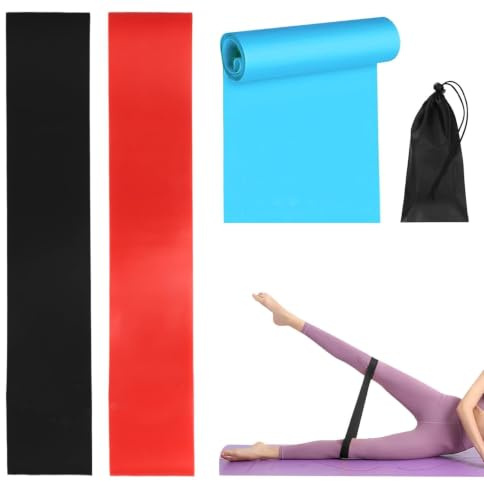 Tomoyuki Bandas Elasticas Fitness, 5 Niveles de Resistencias | Banda de Elastica para Entrenamiento Deporte Yoga Pilates