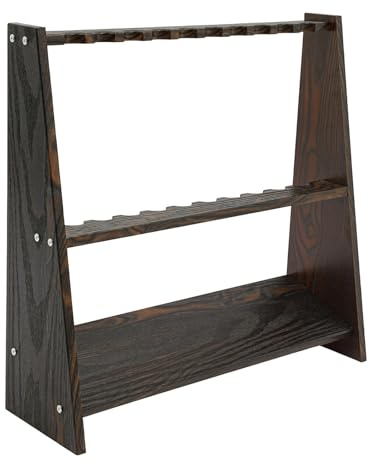 Treeisland Supporto per stecca da biliardo, per 10 stecche da biliardo, da biliardo