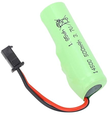 BONKZEBU 3,7 V 500 MAh Leichter Lithium-Akku mit Langer Lebensdauer für Ferngesteuerte Autos, Akku mit Hoher Kapazität für Längere Spielzeit, Sicheres Laden für Alle RC-Enthusiasten