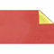 Ludwig Bähr Alu-Bastelfolie Rolle 10mx50cm gold/rot glänzend