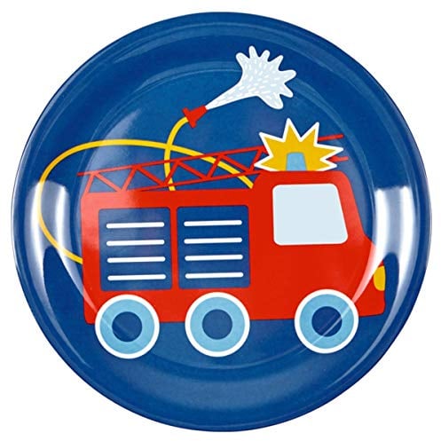 Die Spiegelburg 14284 Melamin-Teller Feuerwehr