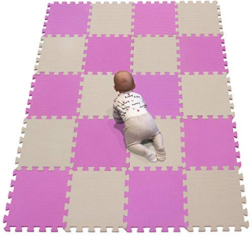 YIMINYUER® 20 Morceaux (30cmx30cmx1cm Chaque Morceau), Tapis De Puzzles Mousse Enfant, Jeu Bebe Dalle Mousse, Tapis De Sol R03R10G301020