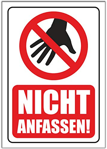 Spaß Kostet wetterfester Aufkleber Nicht Anfassen!