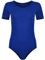 Evoni Damenbody mit kurzen Ärmeln und Rundhals I Damen T-Shirt I Bodysuit Women I Unterzieh-Body I Kurzarm-Body mit optimaler Passform Royal Blue L