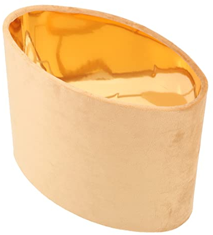 minkissy Oval Lampenschattengewebe Lampenschirm E27 Tischlampe Schattengewebe Lampe Deckel Stehleuchte Tischlampe Lichtabdeckung für Home Büro Wohnzimmer Schlafzimmer