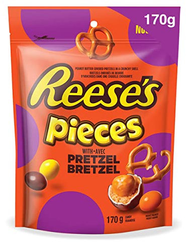 Reese's Pieces with Pretzel Candy 170g [Canadian]