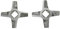 MZWNQ 【Home Appliances Accessories】 2Pcs Meat Grinder Spare Parts Kitchen Appliance Electric Meat Grinder Blade Mincer Knife for Zelmer Bosch Meat Grinder Knife 【Replaceable】