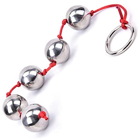 Liumenglin Stainless Steel 5 Balls Expansion Product Waterproof Comfortable, Silver