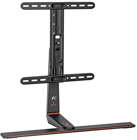 NanoRS RS167 Gaming Monitorständer Monitorhalterung TV-Halterung Standfuß 32-55 RGB LED-Beleuchtung Höhenverstellbar Schwenkbar Neigbar max VESA 400x400, max. 40kg