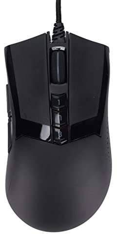 Gaming Mouse, 10000 DPI Adjustable DPI Accuracy Wired Gaming Mouse Ergonomic Design for Home and Office