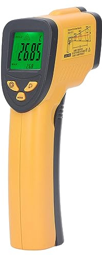 ‑50‑600℃ Infrared Thermometer Non Contact Heat Temperature Temp Gun for Cooking, Digital Display, Infrared Detection for Pizza Oven