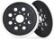 2 x Sanding Plate for Bosch, Sanding Discs Sanding Tray for Bosch, Sanding Plate Compatible 125 mm for Bosch GEX 125-1 A, PEX 220 A, PEX 220 AE, Skil 7402 7490