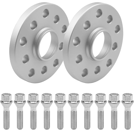 SCC Spurverbreiterungen Spurplatten 2x20mm 5x120-5x- 12126E-ABE-1 kompatibel mit Renault Super 5