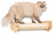 MEWOOFUN Kletterwand Katzen Katzenkratzpfosten, 58cm x 13cm Katzenwandmöbel, Kratzbaum für Katzen, Wandmontage, Jute-Kratzer, Kiefern-Hängematte (Katzenbaum 1)