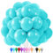 Palloncini Tiffany Blu Lattice 100 Pezzi, Decorazioni per Festa Tiffany Blu per Matrimonio Compleanno Battesimo Laurea Natale Festa di Carnevale