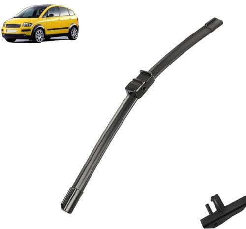 PWBYU Scheibenwischer für Audi A2 2002–2005,Auto Wischer Ganzjahresreinigung Wischerblatt Wischer Set Ersatz Wischerarm