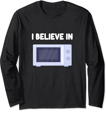 I Believe In Four à micro-ondes Cuisson Chauffage Cuisine Manche Longue
