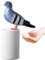 Pigeons Soap Dispenser, Bird Soap Dispenser Foaming Hand Wash Dispenser, Automatic Soap Dispenser Bird Poop Soap Dispenser, Bathroom Accessory