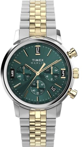 Timex Herren Chronograph Quarz Armbanduhr Marlin