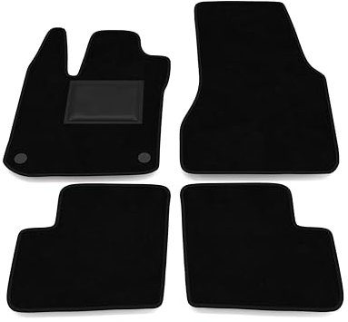 Fußmatten kompatibel mit Renault Twingo 3 2014-2024 | Set mit 4 maßgeschneiderten matten