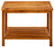 Wenjingqi Akazie Massivholz Couchtisch 60 x 60 x 45 cm, braun 316403