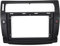 HQGQCEZEK Marco para Audio para Citroën C4 para Quatre Marco Radio Estéreo 2 DIN Pantalla Grande 9 Pulgadas Reproductor Android Kit Montaje En Tablero Panel Audio Coche(Black)