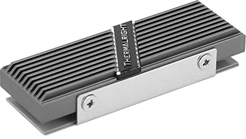 Thermalright TR TR-M.2 2280 TYPE AG 2280 Dissipatore di calore per SSD M.2 2280 dissipatore di calore in alluminio,con 2 conducibilità termica,radiatore SSD ad alte prestazioni(grigio)