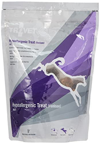 TROVET Hypoallergenic Treats HVT - Mini (Venison) for Dogs - 250g