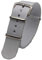 TikTako Sport-Uhrenarmband 18mm/20mm/22mm/24mm Nylon NATO Armband mit Edelstahl-Schnalle Gürtel Weiß, 22mm