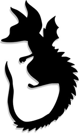 Decus Shop Kleiner Drache 2950 // Sticker Aufkleber vers. Größe Farbe
