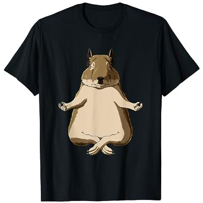 Yoga Nager Hamster Degu T-Shirt