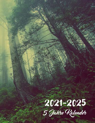 2021-2025 5 Jahre Kalender