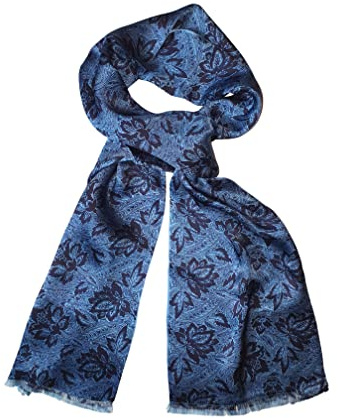 Posh Gear Damen Herren Seiden Schal Fioriseta aus 100% Seide