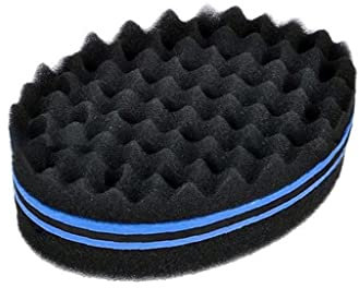 Stakee Haarschwammbürsten, Afro-spulen-Haar-Locken-bürsten Friseure Wave-Haar-Twist-schwammbürste Doppelt Seitlichen Haarbürsten