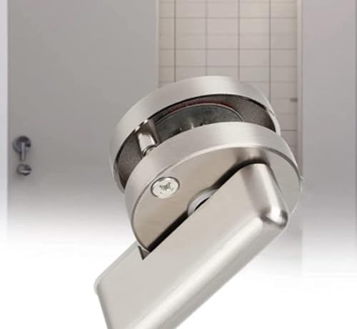 Badezimmer Türschloss Zinklegierung, Rund-Rosette WC Schloss Drehriegel Drehknopf Badezimmer Türschloss Toilettenschloss Riegelschloss Privacy Lock Verriegelung Und Hebel für Privatsphäre Badezimmer