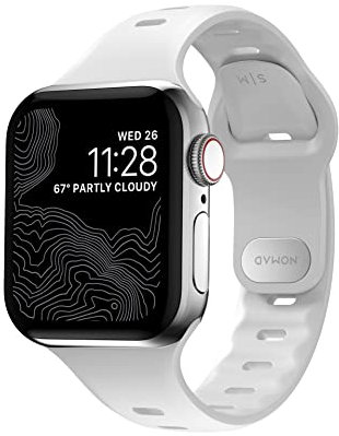 Nomad Sport Band Slim Apple Watch 38mm / 40mm / 41mm White