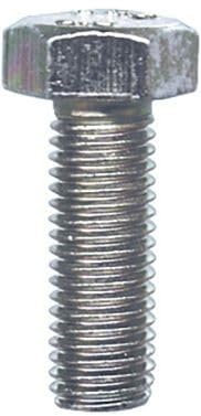Restagraf - Tornillos para metales (cabeza hexagonal, M7-1.00 x 20 mm, acero clase 8.8, DIN 933, ref. 806 - Bolsa de 30 unidades