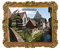 Fishermen's Quarter ULM Germany Kühlschrankmagnet 3D Reise Souvenir Kühlschrank Dekoration Magnetaufkleber Bastelsammlung