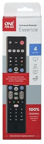 ONE FOR ALL MANDO UNIVERSAL 4 DISPOSITIVOS ESSENCE 4 marca