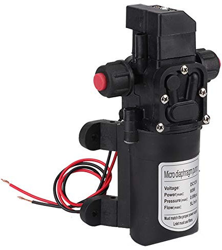 Wasserpumpe 12V Cam,Tbest Selbstansaugende Wasserpumpe,Wasserdruck-Membranpumpe Dc 12 Asserpumpe Hochdruck 116 Psi Für Wohnwagen,Cam,Boot