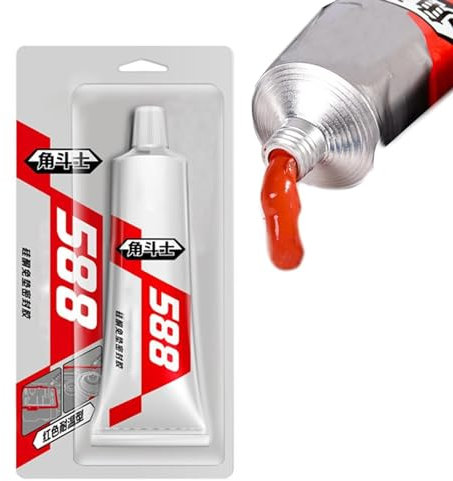 Fabricant de joints haute température, mastic de joint en silicone RTV haute température | Silicone RTV rouge pour automobile | Le mastic de joint en silicone RTV haute température de 85 g