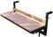 Balkontisch Zum Aufhängen, Balkonhängetisch, Balkonhängetisch Zum Einhängen, Beistelltisch Gartentisch, Balkontisch Klappbar Hängetisch Für Außenbereich Garten Terrasse Büro Patio Geländer(120*25cm/47