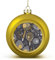 Lustige Tennisschläger und Tennisbälle, Weihnachtskugel, Ornamente, 6,1 cm, bruchsicher, Weihnachtsbaumschmuck, Kugeln, goldener Stil, hängende Weihnachtsschmuck für Weihnachtsbaum,